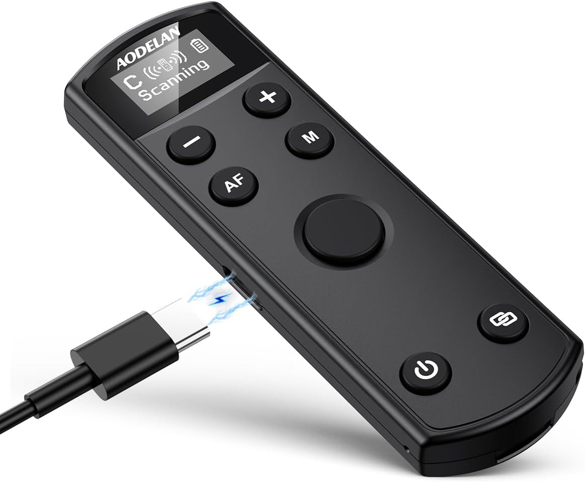 Canon Wireless Camera Remote Control for Aodelan Shutter Release