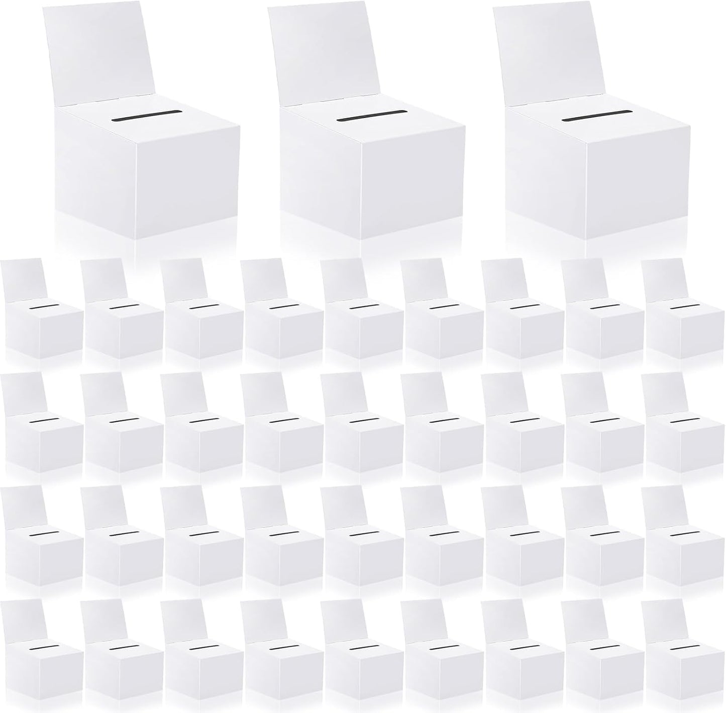 Raffle Boxes for Fundraising - Versatile Cardboard Donation Boxes