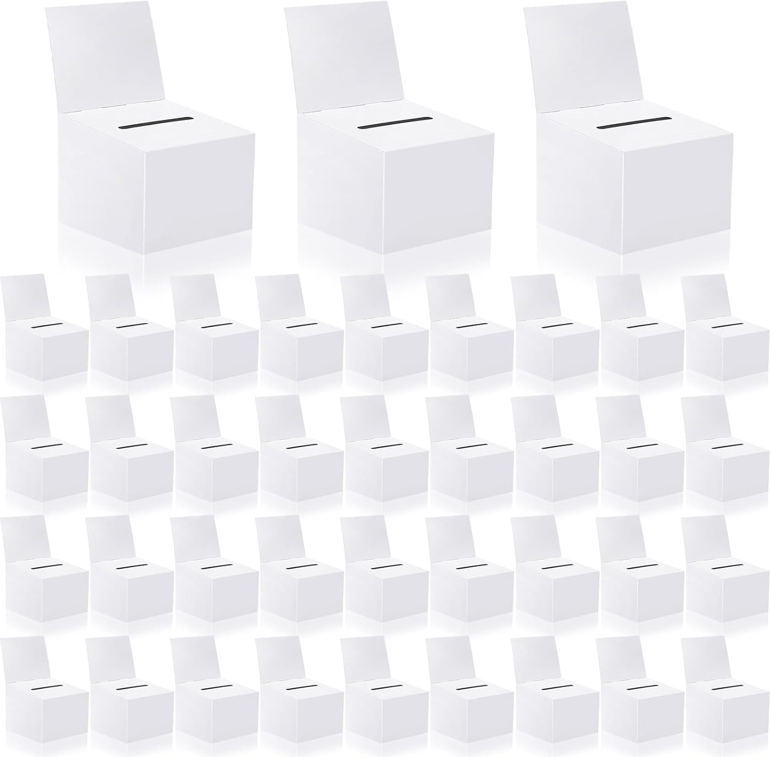 Raffle Boxes for Fundraising - Versatile Cardboard Donation Boxes