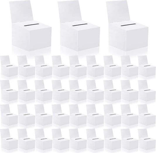 Raffle Boxes for Fundraising - Versatile Cardboard Donation Boxes