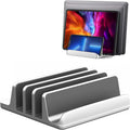 Vertical Laptop Stand [Updated Version] - 3 Slot Space-Saving Holder