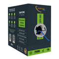 Cat6 Outdoor CMX 1000ft Cable - Solid Copper, PoE++ Ready
