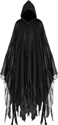 Halloween Hooded Cloak for Grim Reaper Cosplay Costume