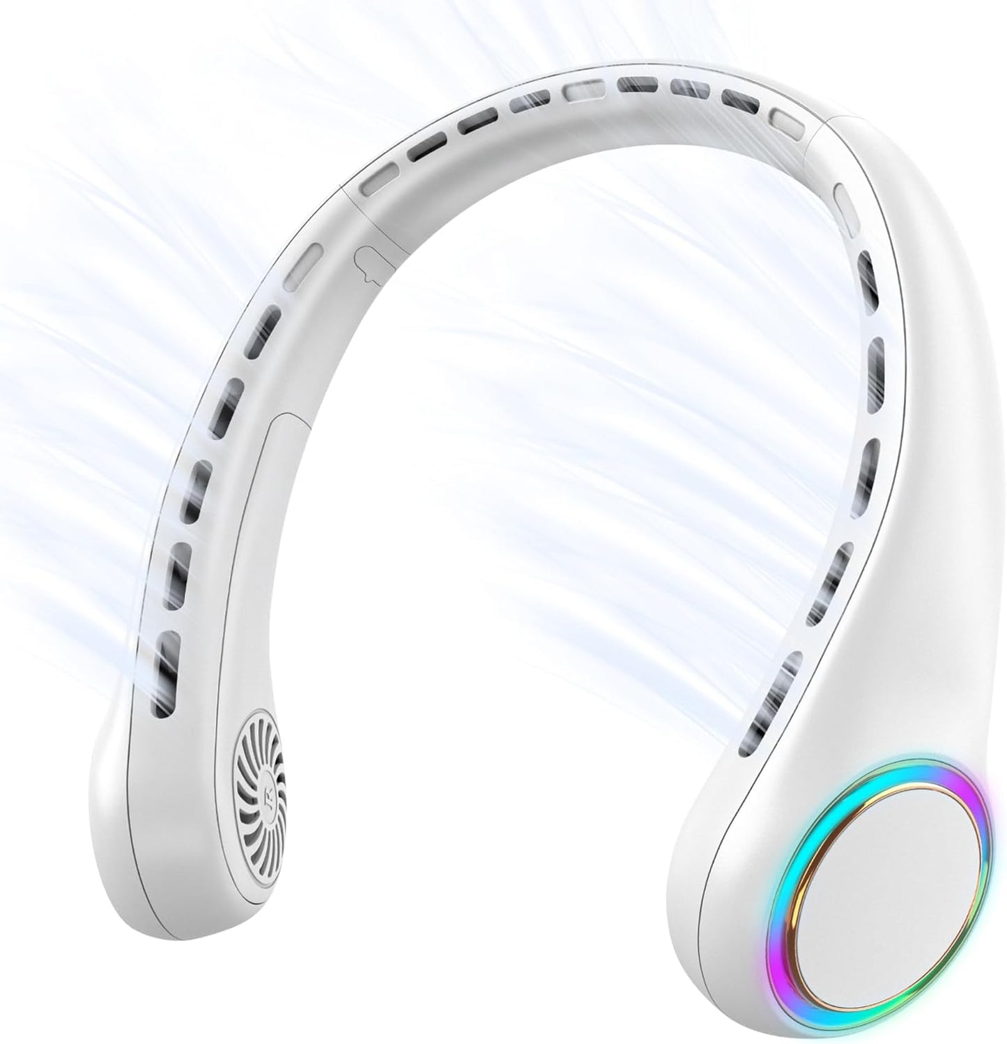 Hands-Free Cooling: GULAKI Neck Fan | 17H Lifespan | 3 Speeds