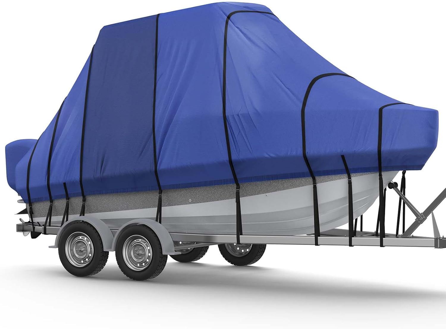RVMasking Hard Top Boat Cover for 24ft-26ft Center Console Boats