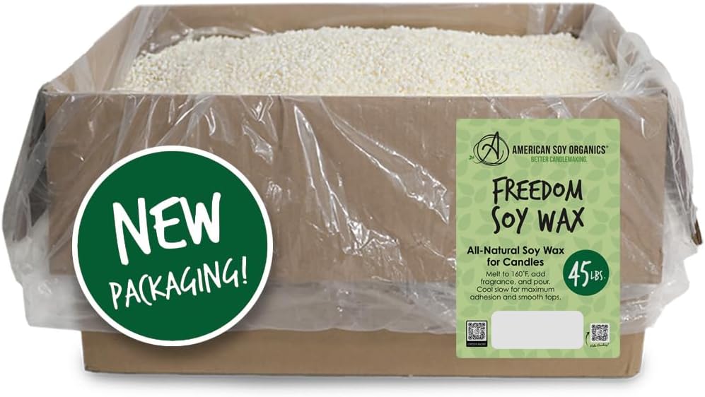 American Soy Organics 45 lb Freedom Soy Wax Beads Review