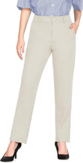 Dress Pants Women Work - High Waisted Straight Leg Trousers