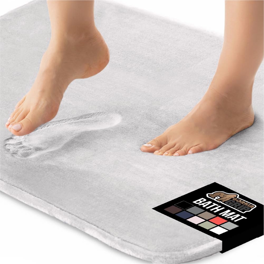 GORILLA GRIP Memory Foam Bath Rugs for Ultimate Comfort