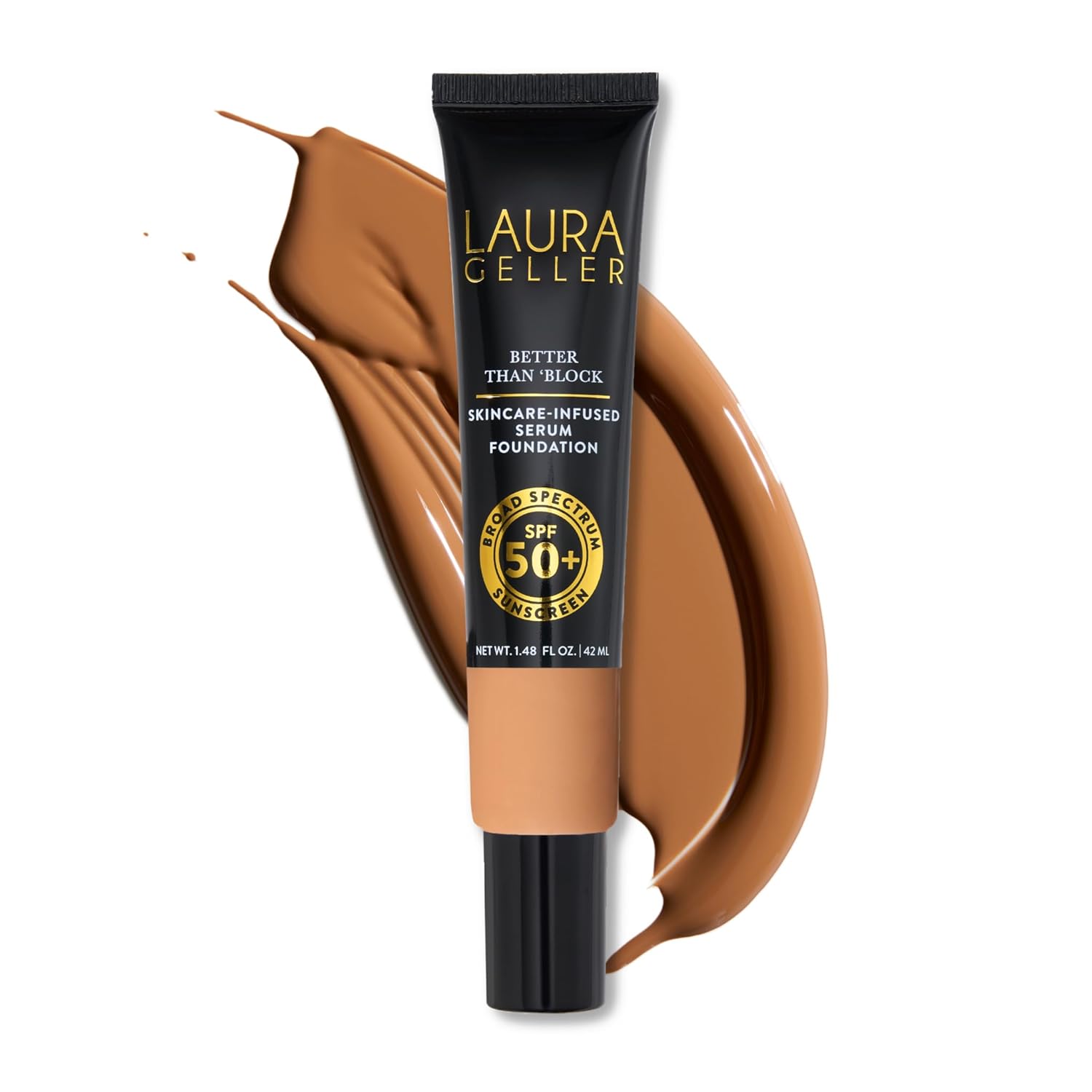 Better Than Block Skincare-Infused Serum Foundation with SPF 50