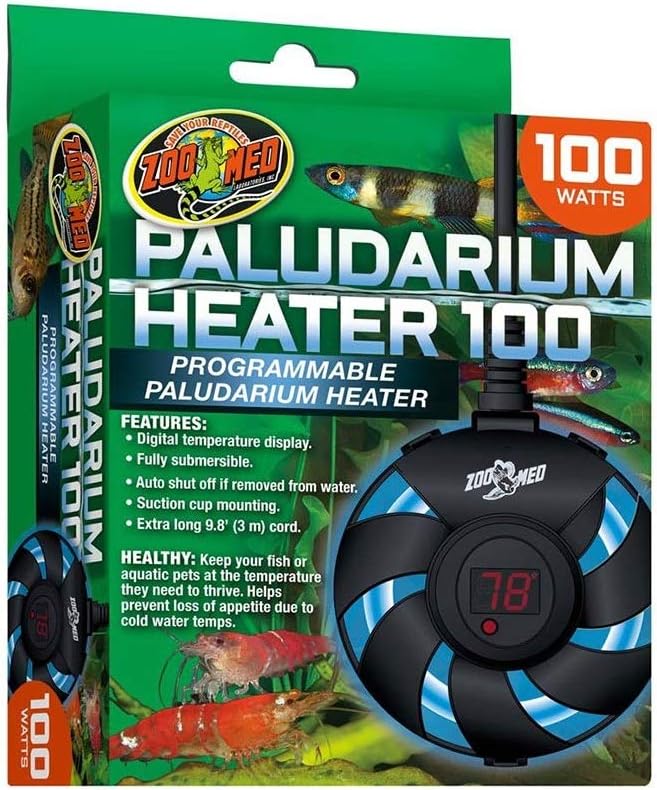 Efficient 100W Zoo Med Paludarium Heater