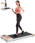 SupeRun Walking Pad Under Desk Treadmill - Quiet Compact Cardio