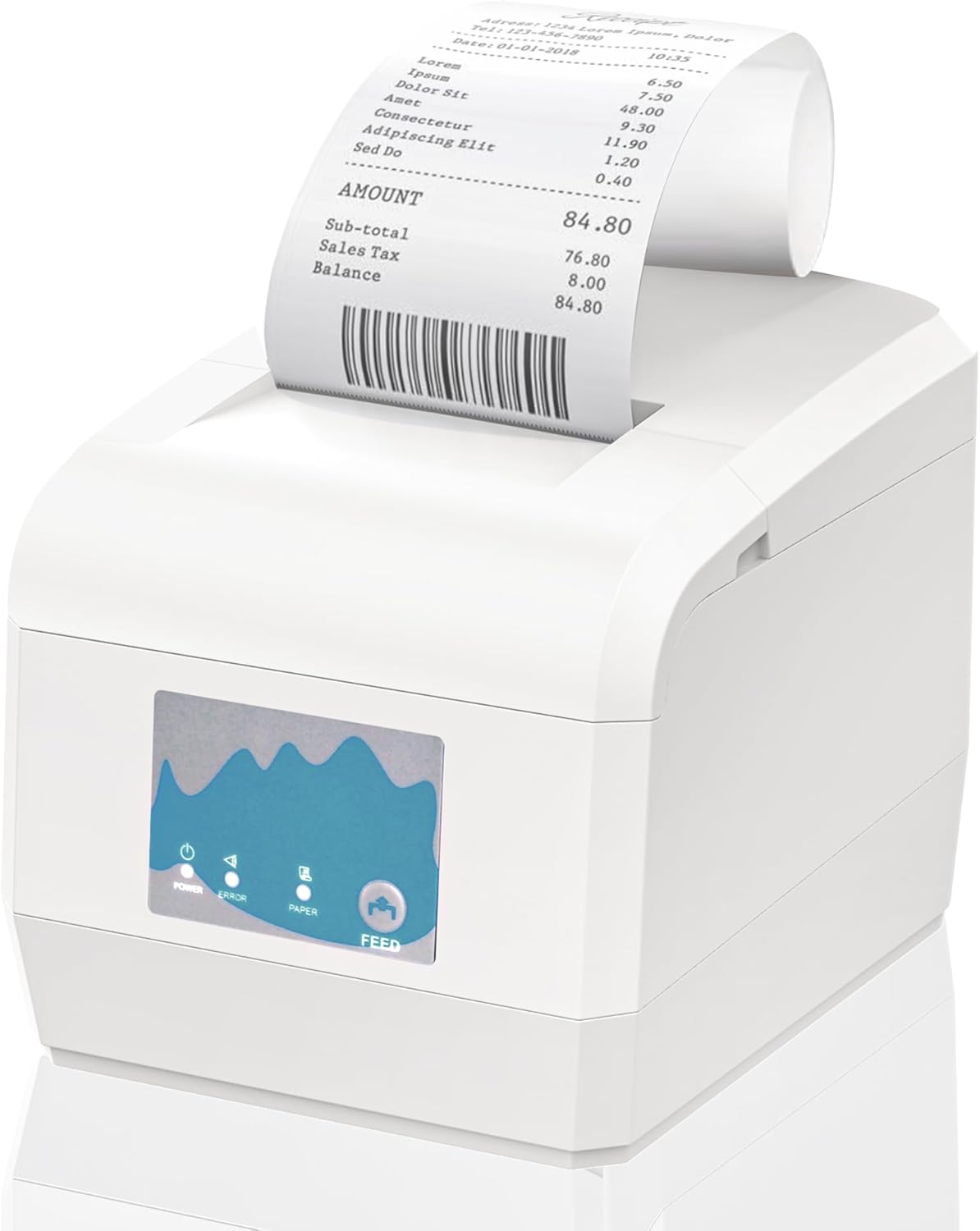 Fast & Efficient ZY908 Thermal Printer for Small Businesses