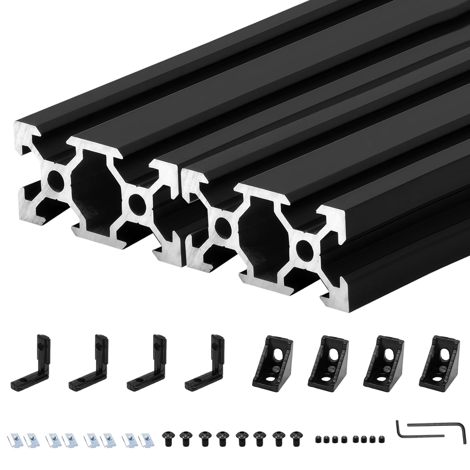2040 Aluminum Extrusion V Slot 1000mm for 3D Printer Projects