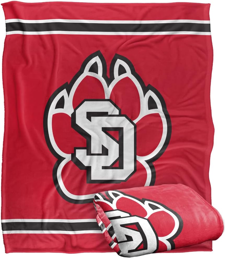 University of South Dakota Silky Touch Super Soft Throw Blanket