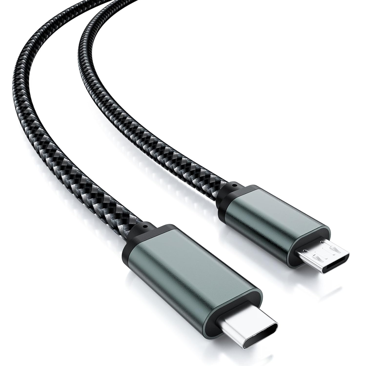 Ultra-Fast 0.2M USB C to Micro USB Cable - OTG Supported!