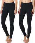 fleece lined leggings thermal warm winter tights - high waisted BALEAF