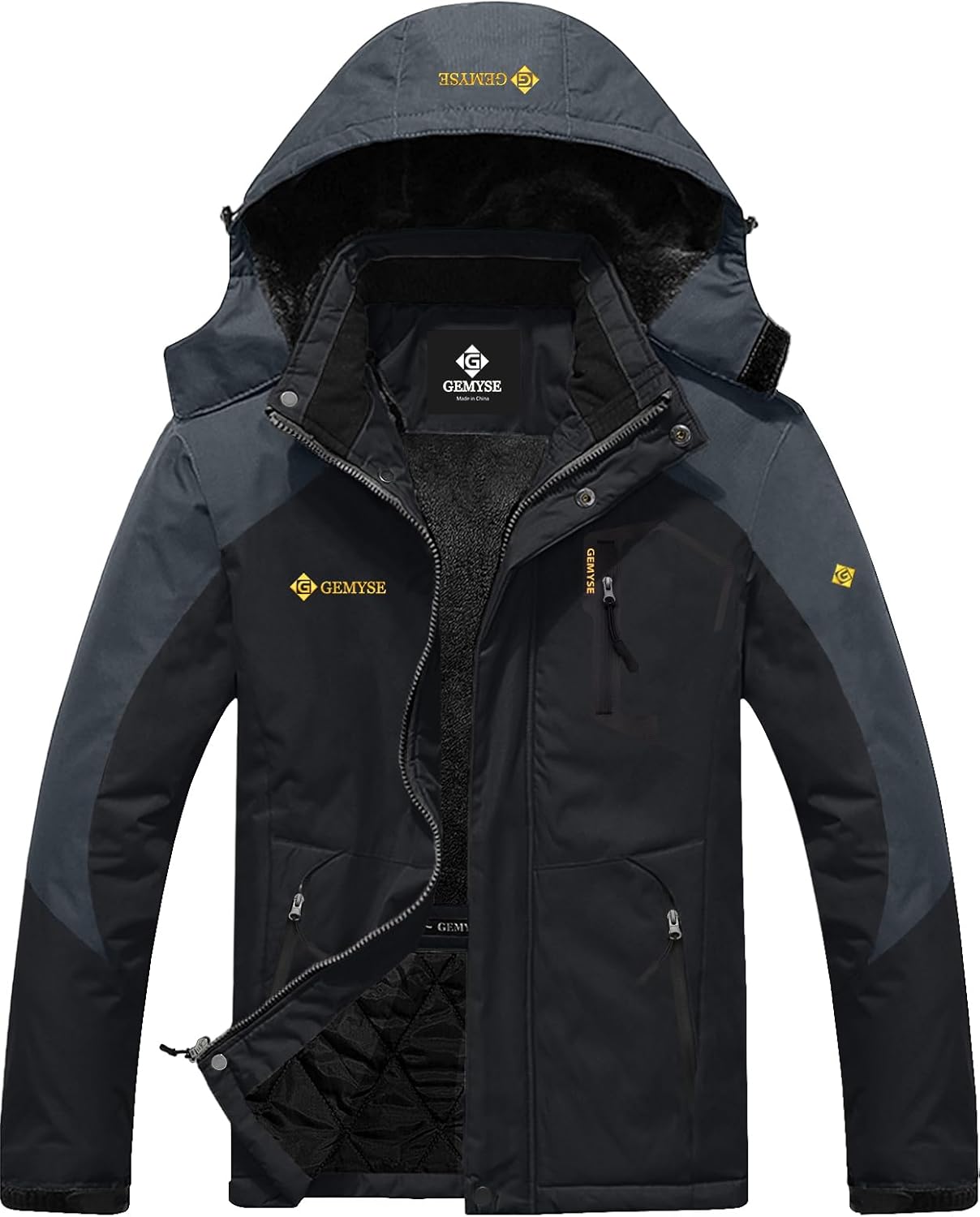 GEMYSE Men's Waterproof Snow Jacket: Winter Ready!