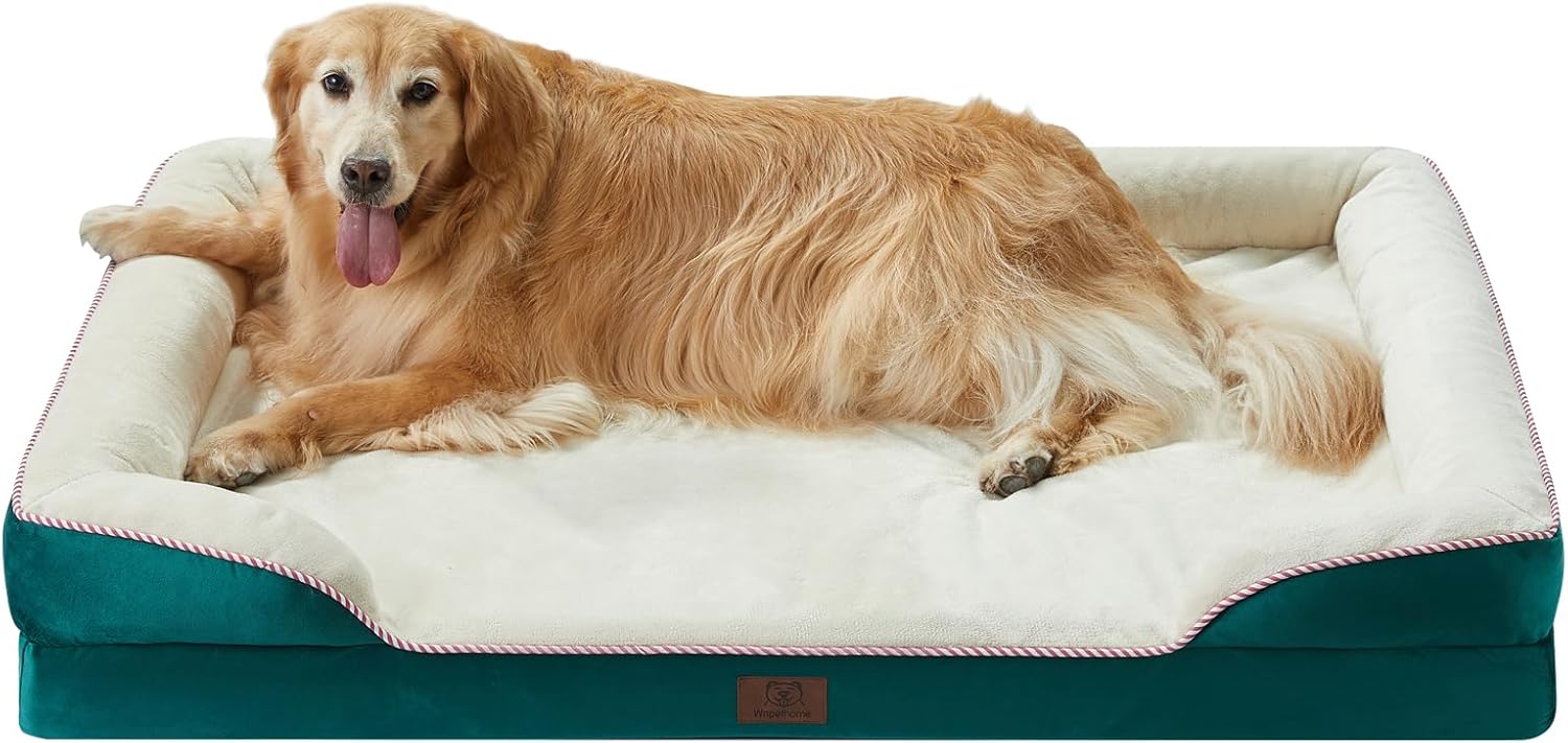 Orthopedic Dog Beds for Large Dogs - Comfortable & Waterproof