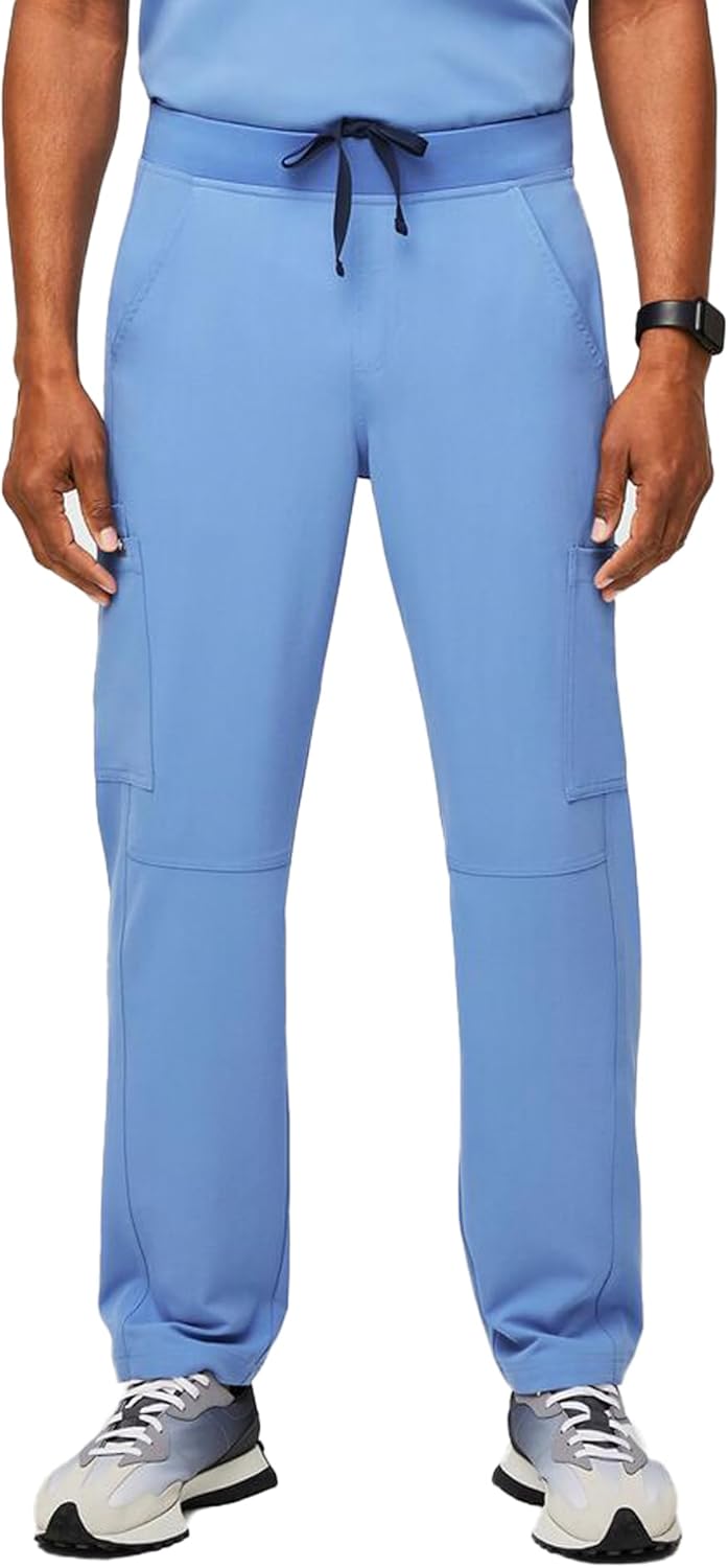 FIGS Axim Cargo Scrub Pants for Men with 7 Pockets