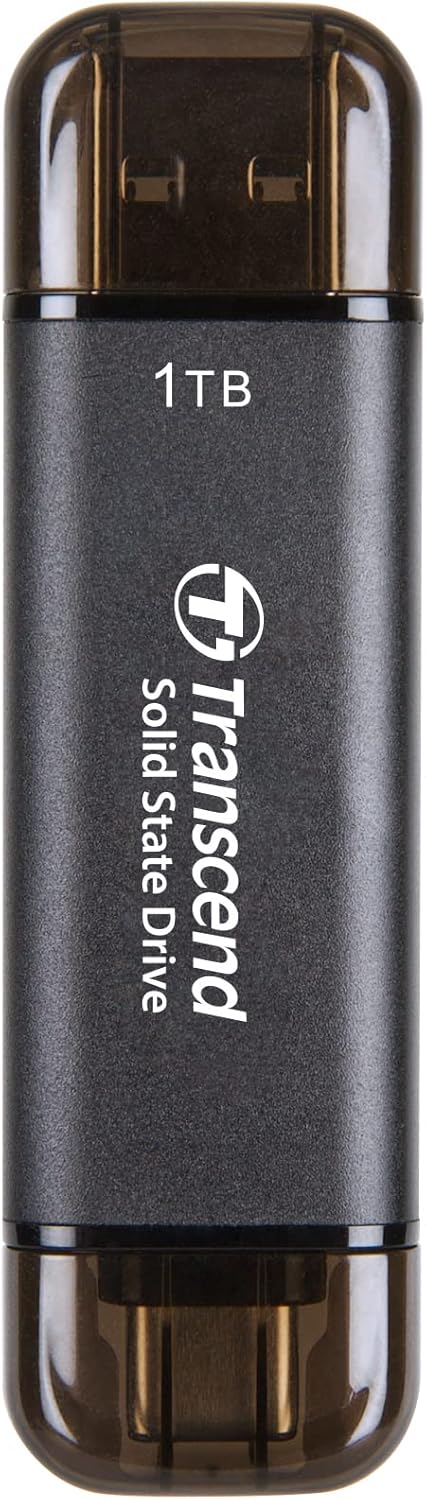 High-Speed Transcend 1TB USB SSD for Multi-Device Compatibility