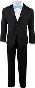 Black n Bianco Boy's Modern Tuxedo Dresswear Set - Tailored Look
