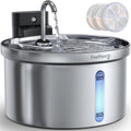 Wireless Cat Water Fountain with Battery Separation for Safety