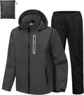 SWISSWELL Men's Waterproof Golf Rain Suit - Lightweight Hooded Set