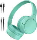 Belkin Kids Bluetooth Headphones - 30H Battery, Safe Volume, Built-in Mic - Mint