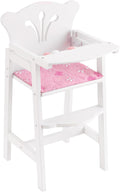 KidKraft Lil' Doll Wooden High Chair for 18-in Dolls - Elegant