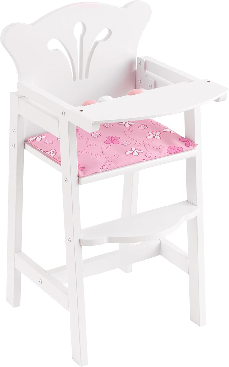 KidKraft Lil' Doll Wooden High Chair for 18-Inch Dolls