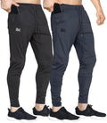 BROKIG Mens Lightweight Gym Jogger Pants - Tapered Workout