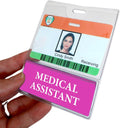 Medical Assistant BadgeBottom Horizontal Badge Buddy & Badge Holder