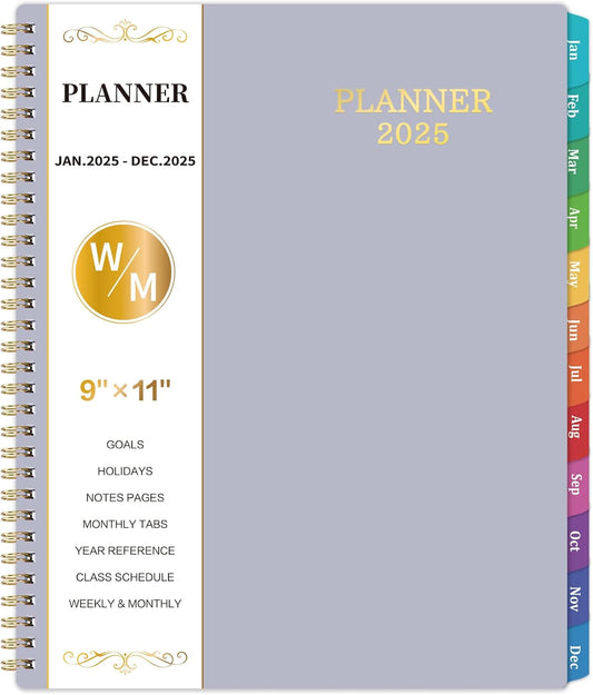 2025 Planner - Youthamazing, Large Daily Weekly Monthly