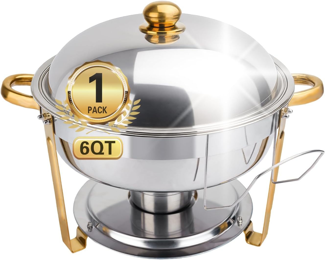 6QT Chafing Dishes for Buffet by Beviliu - Perfect for Parties