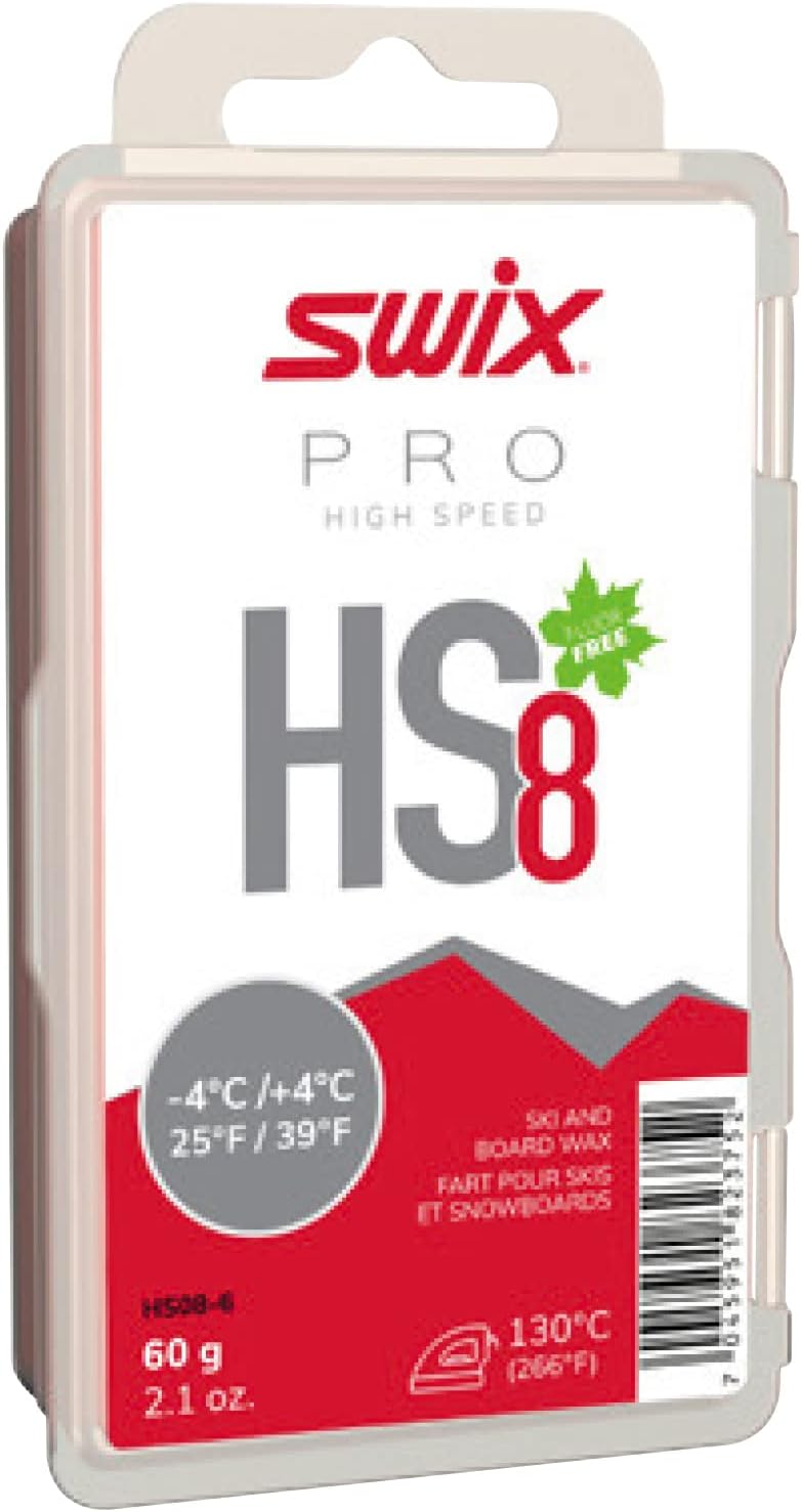 Swix HS08-6 High Speed Red Wax - FIS Approved