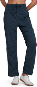 Lightweight Straight Leg Workout Pants for Women - Ruched Joggers CRZ