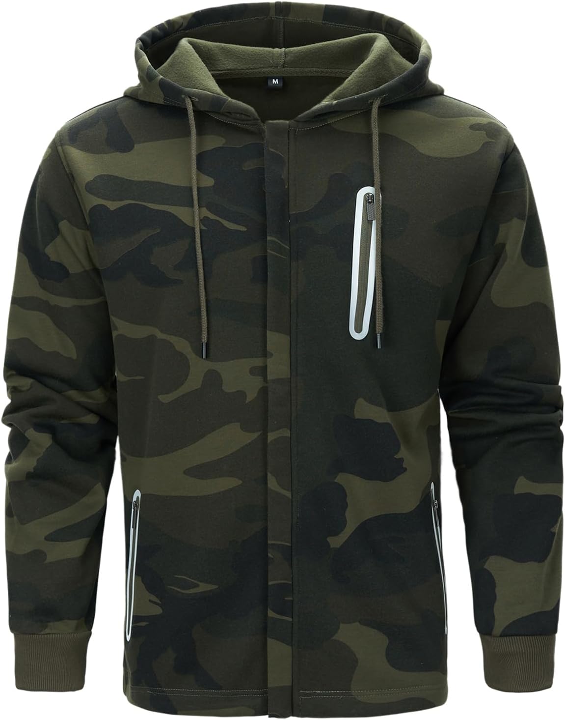 AOTORR Men's Full-Zip Hoodie: Stay Cozy in Style!