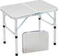 Folding Camping Table 24 x 16 in - Lightweight Portable Table