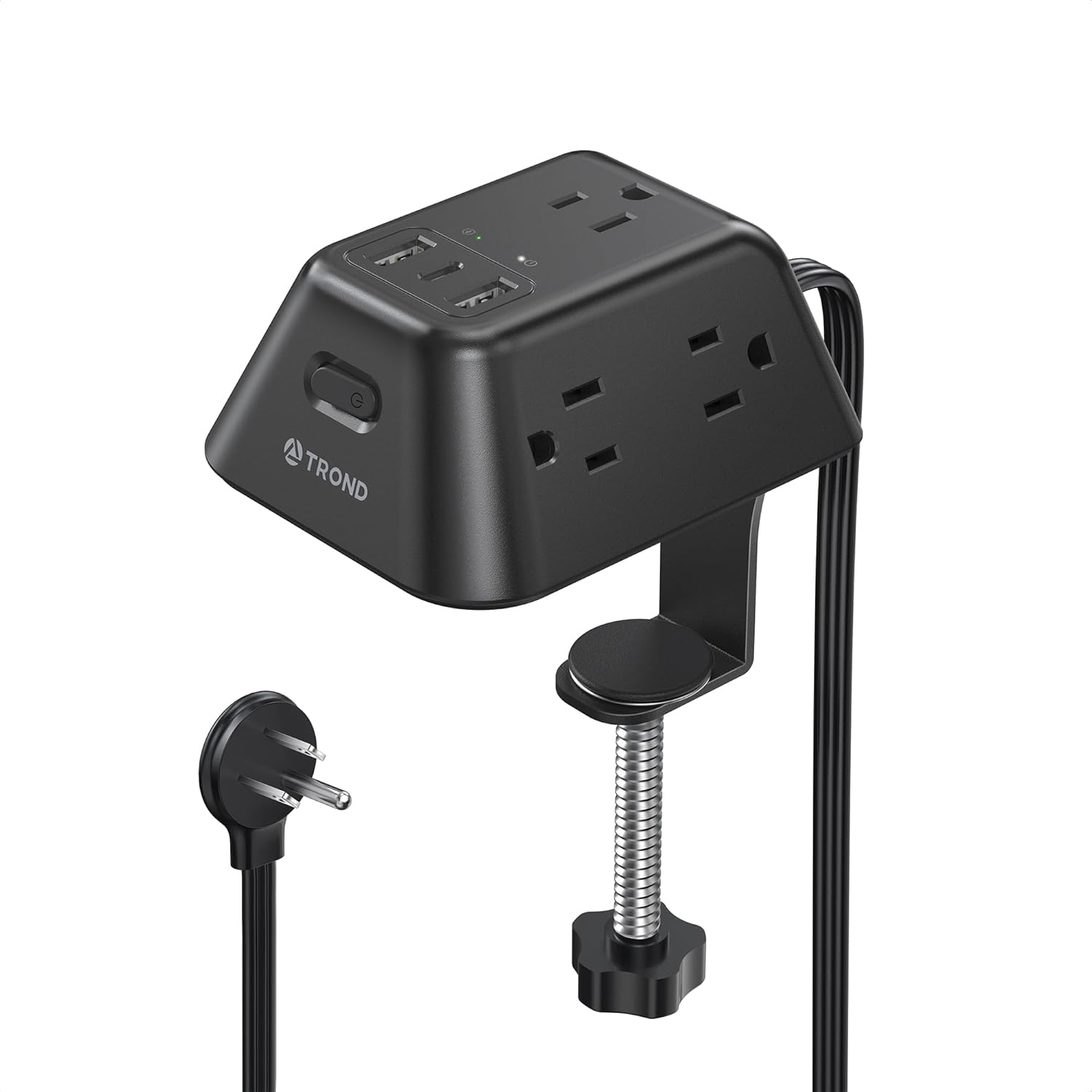 TROND Desk Clamp Power Strip - Ultimate Charging Convenience