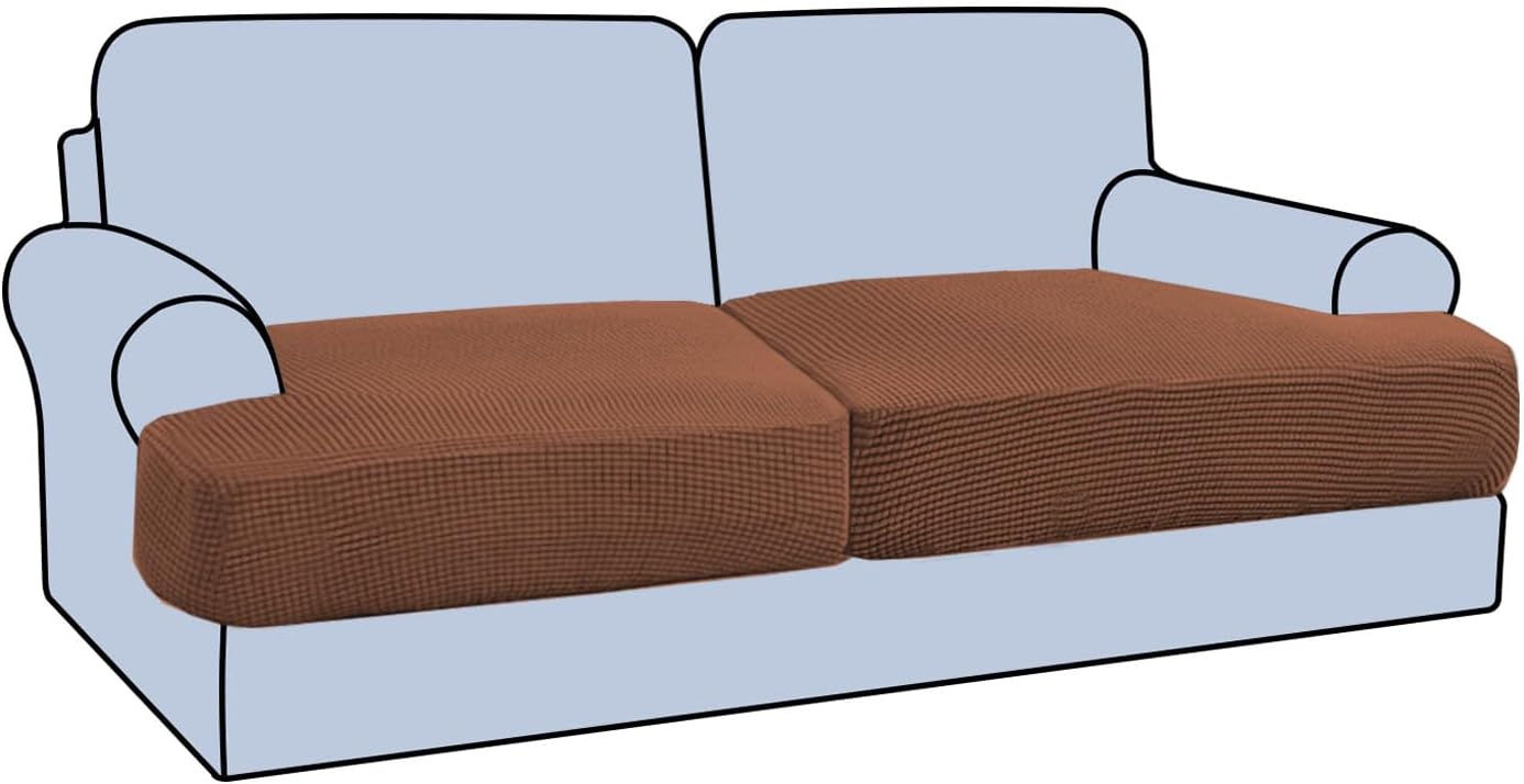H.VERSAILTEX Stretch 2 Piece T Cushion Sofa Slipcovers Review