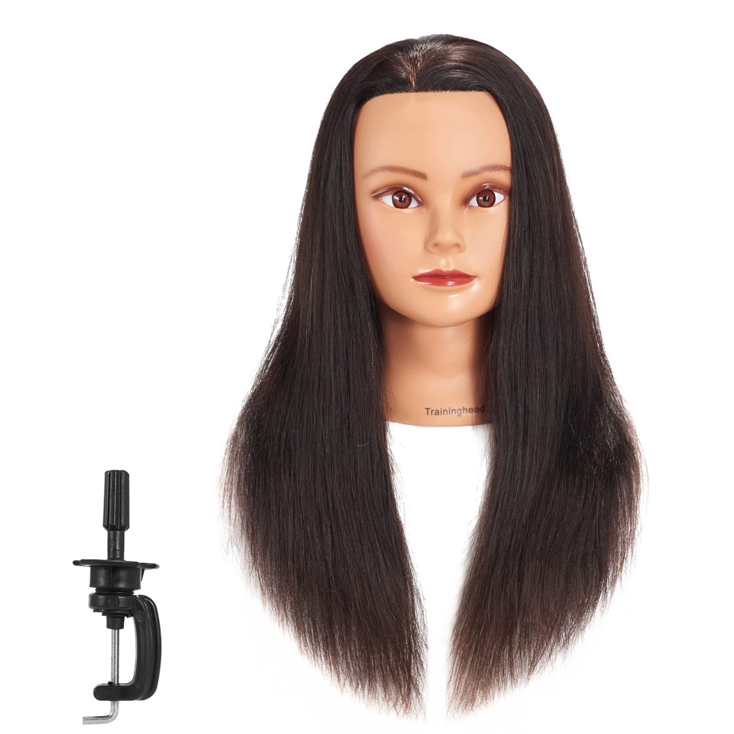 Traininghead 20-22ft' Female Mannequin Head for Hairdressers