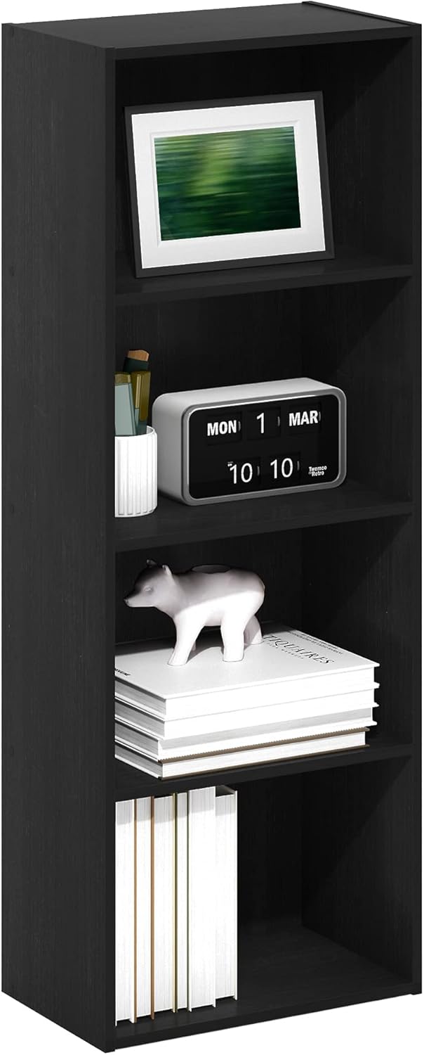 Furinno Luder 4-Tier Bookcase for Stylish Storage Solutions