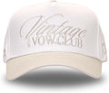 Vintage Cotton Trucker Hat for Men & Women - Snapback Cross Cap