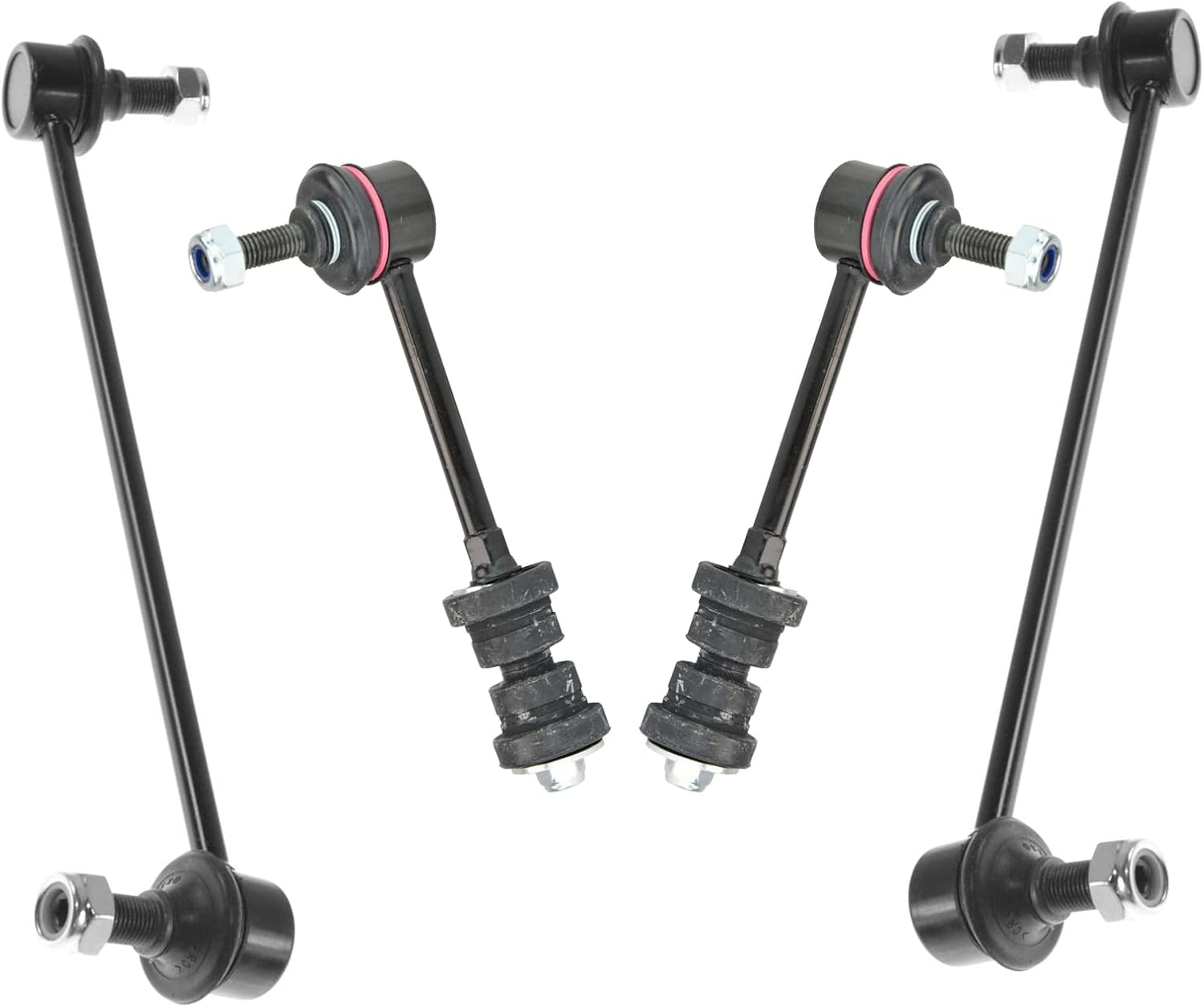 TRQ Front & Rear Sway Bar Stabilizer Link Set for Captiva Sport