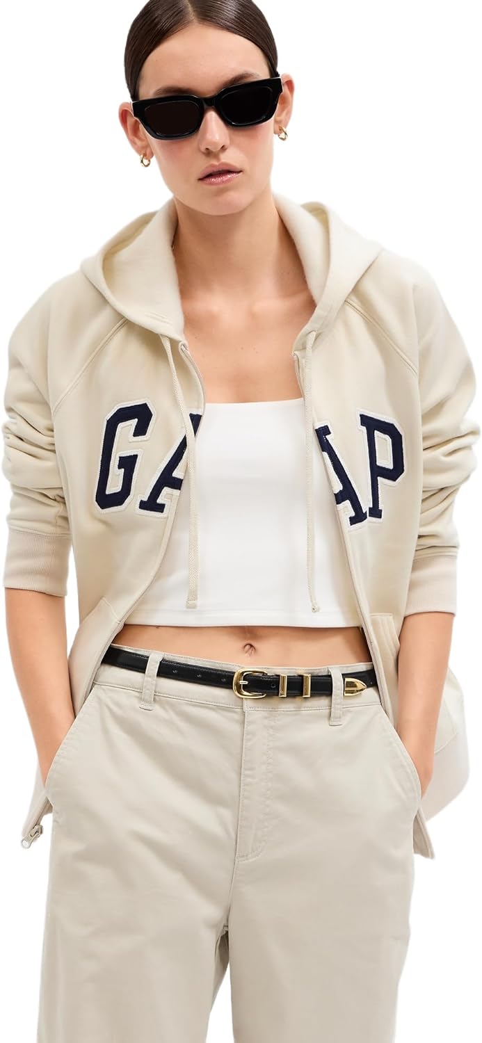 Cozy Logo Hoodie - Gap Women's Chino Sweatshirt