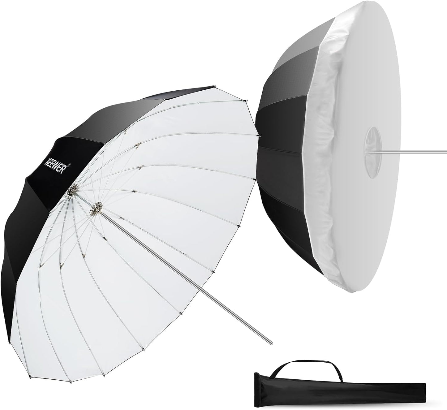 NEEWER 41in Parabolic Reflective Umbrella for Soft Lighting