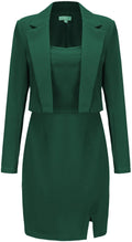 EXLURA Women's Professional Blazer Dress Suit Set - Office Ready Shoes