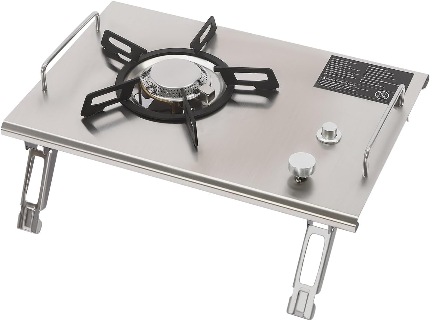 Portable Gas Stove: 13000 BTUs for Outdoor Cooking