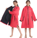 Hiturbo Kids Waterproof Swim Parka: Windproof Swimming Coat