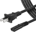 6FT Power Cord for TCL Roku Smart LED TV - Reliable Replacement Cable